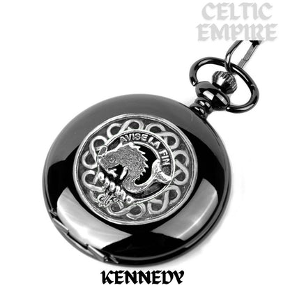 Kennedy Scottish Family Clan Crest Pocket Watch