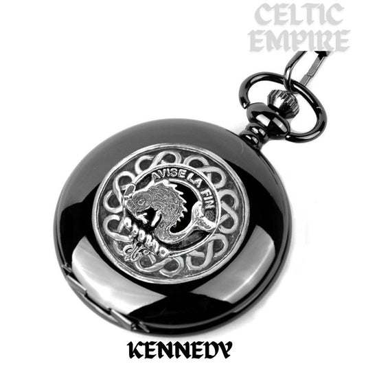 Kennedy Scottish Family Clan Crest Pocket Watch