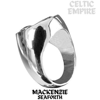 MacKenzie Seaforth Scottish Family Clan Crest Ring