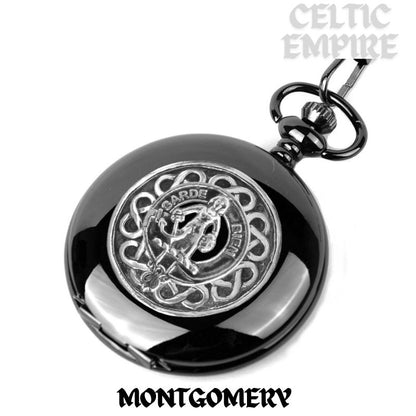 Montgomery Scottish Family Clan Crest Pocket Watch