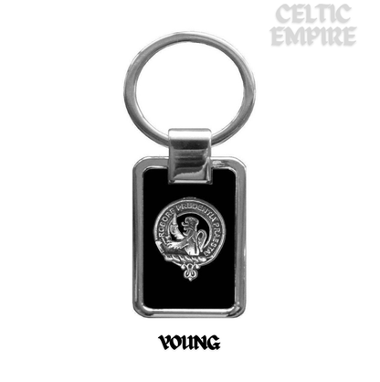 Young Family Clan Stainless Steel Key Ring