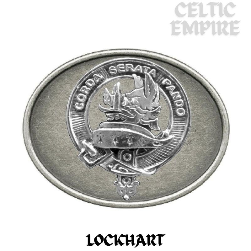Lockhart Family Clan Crest Regular Buckle
