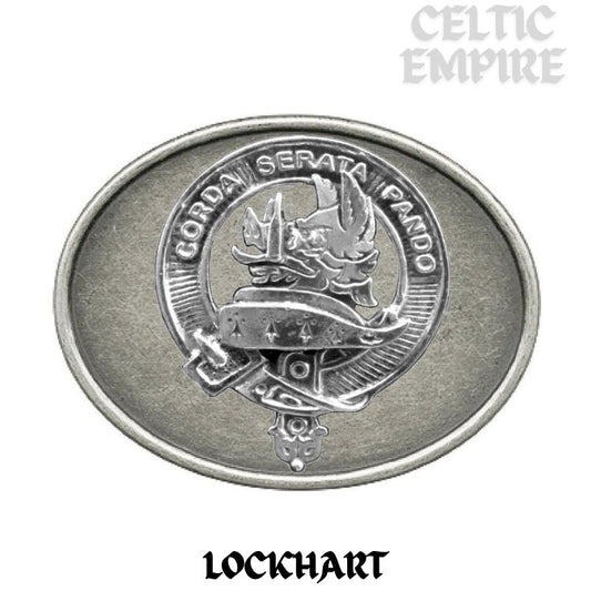 Lockhart Family Clan Crest Regular Buckle