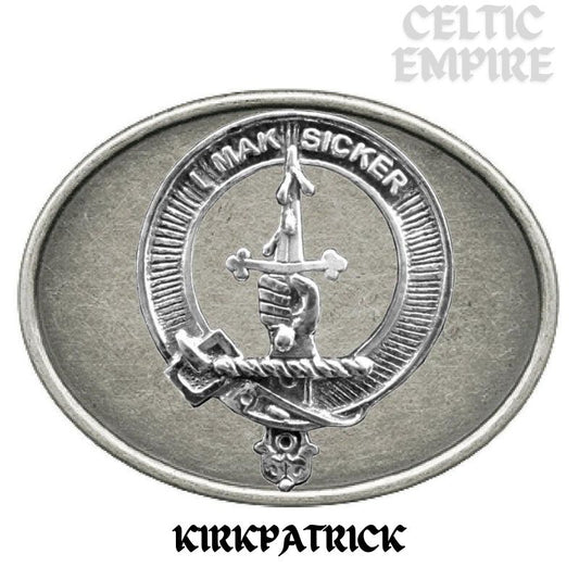 Kirkpatrick Family Clan Crest Regular Buckle