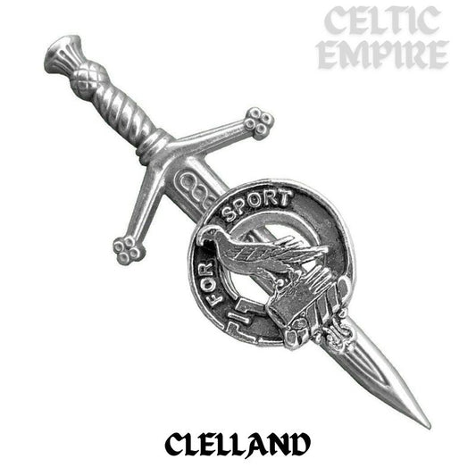 Clelland Scottish Family Small Clan Kilt Pin