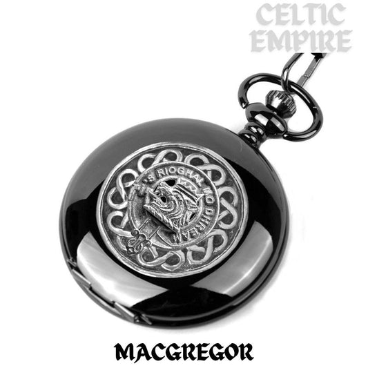 MacGregor Scottish Family Clan Crest Pocket Watch