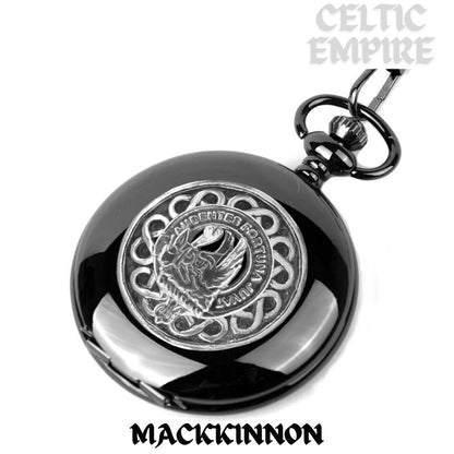 MacKinnon Scottish Family Clan Crest Pocket Watch