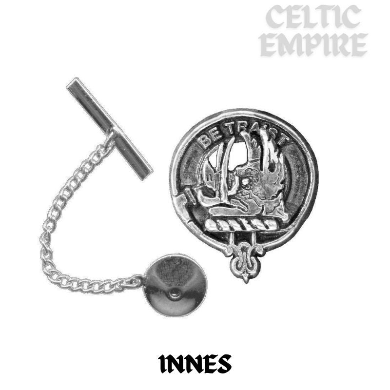 Innes Family Clan Crest Scottish Tie Tack/ Lapel Pin