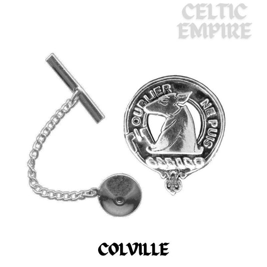 Colville Family Clan Crest Scottish Tie Tack/ Lapel Pin