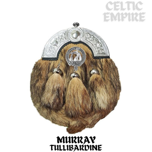 Murray (Tullibardine) Scottish Family Clan Crest Badge Dress Fur Sporran