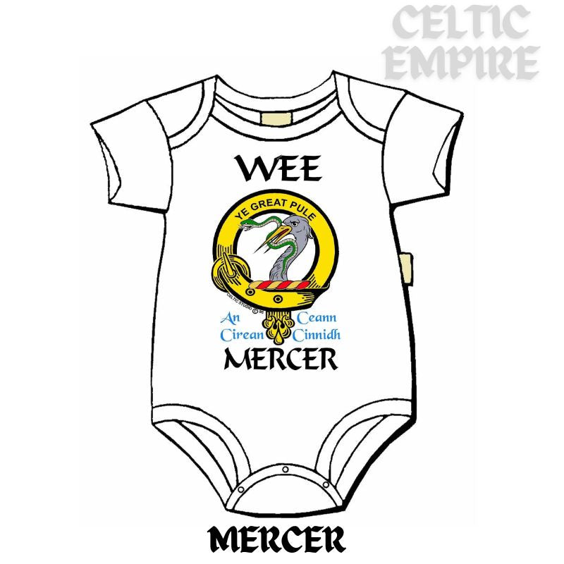 Mercer Scottish Family Clan Crest Baby Jumper