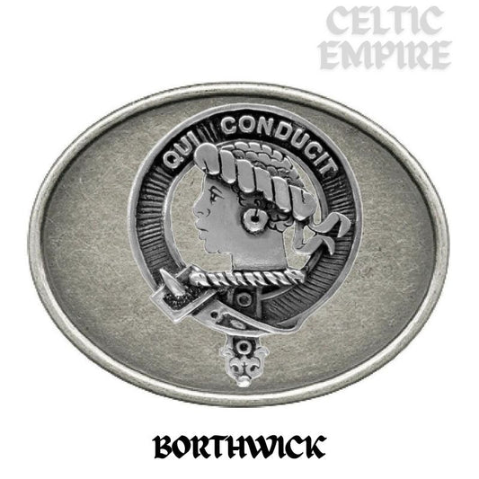 Borthwick Family Clan Crest Regular Buckle