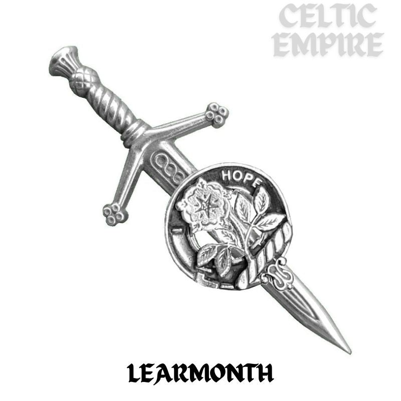 Learmonth Scottish Small Family Clan Kilt Pin