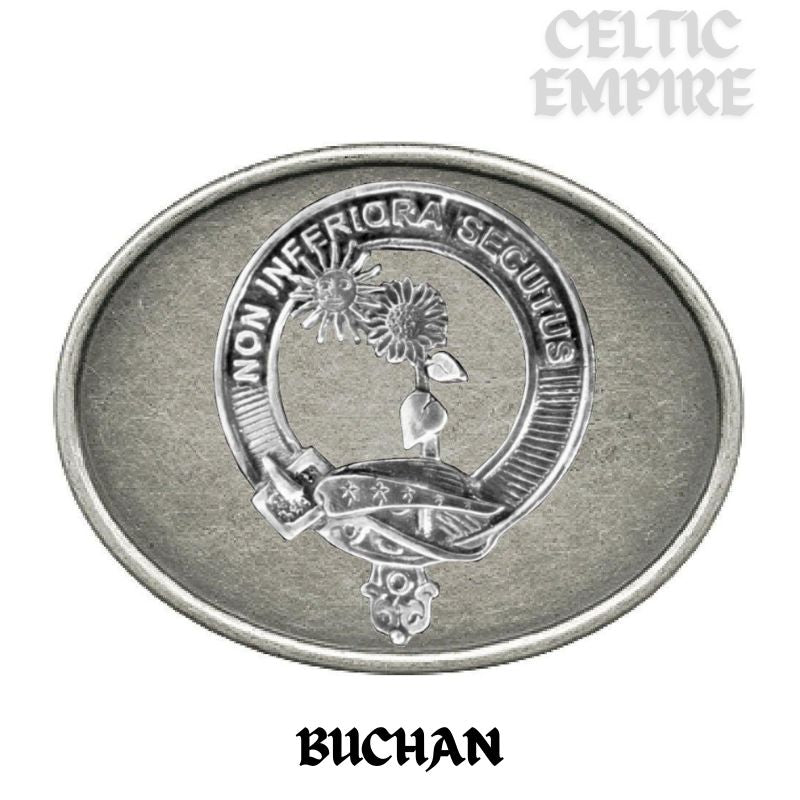 Buchan Family Clan Crest Regular Buckle