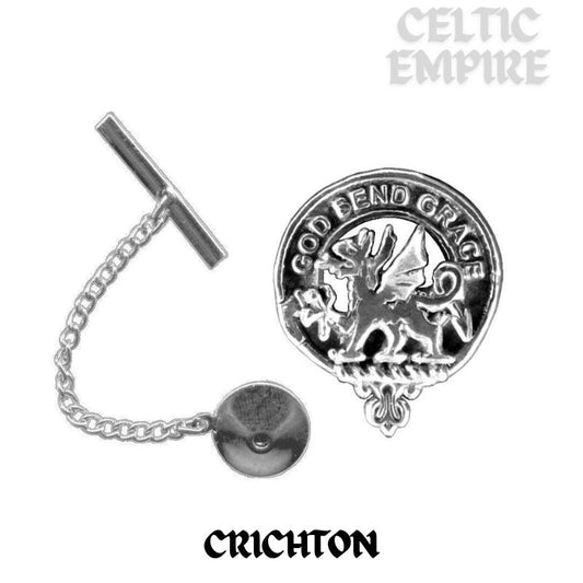 Crichton Family Clan Crest Scottish Tie Tack/ Lapel Pin