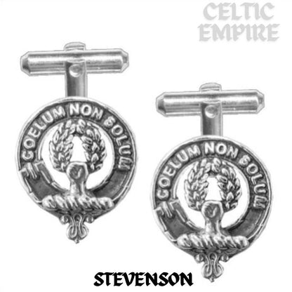 Stevenson Scottish Family Clan Crest Cufflinks