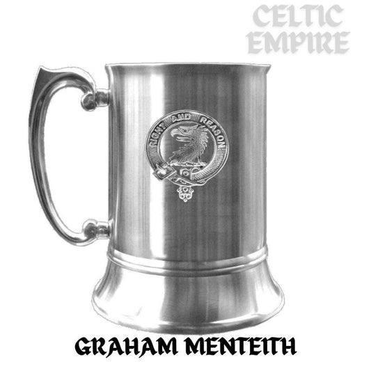Graham (Menteith) Scottish Family Clan Crest Badge Tankard