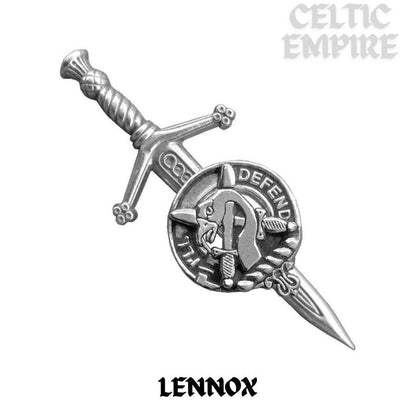 Lennox Scottish Small Family Clan Kilt Pin