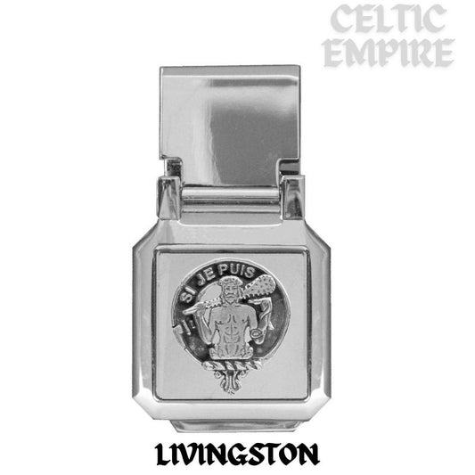 Livingston Scottish Family Clan Crest Money Clip