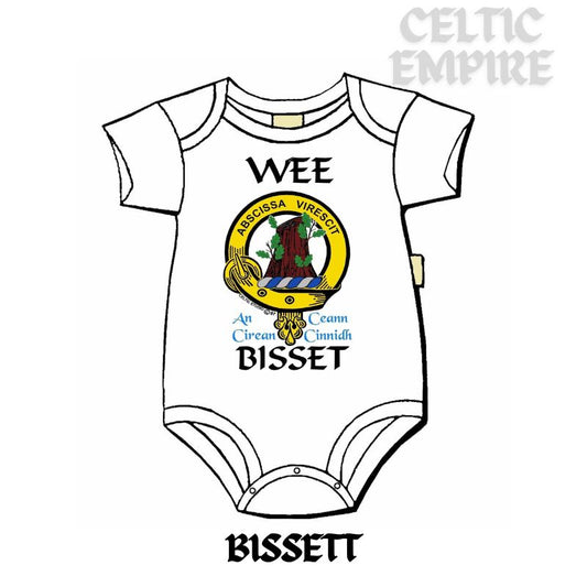 Bisset Scottish Family Clan Crest Baby Jumper