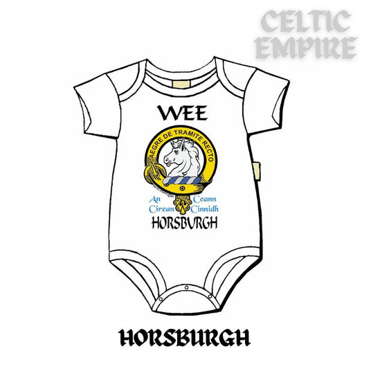 Horsburgh Scottish Family Clan Crest Baby Jumper