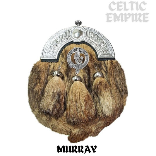 Murray (Mermaid) Scottish Family Clan Crest Badge Dress Fur Sporran