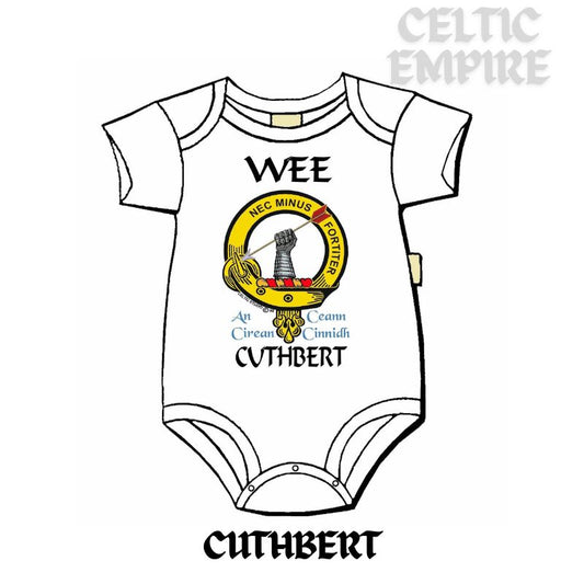 Cuthbert Scottish Family Clan Crest Baby Jumper