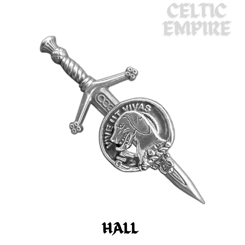 Hall Scottish Small Family Clan Kilt Pin