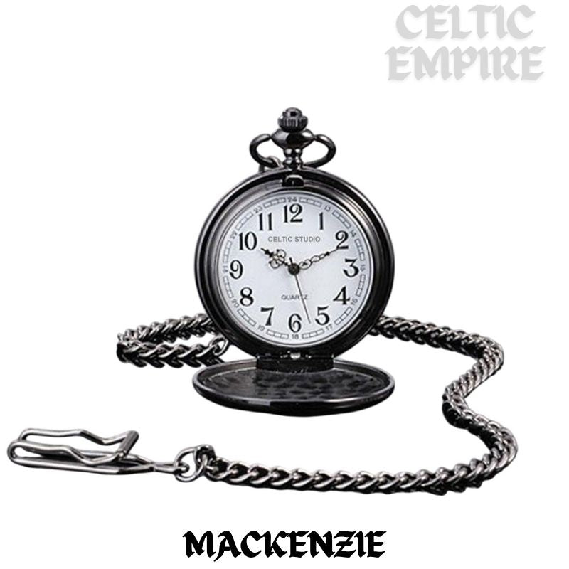 MacKenzie Scottish Family Clan Crest Pocket Watch