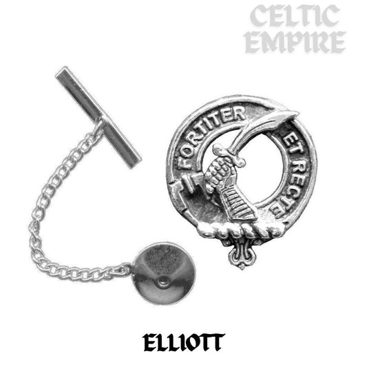 Elliott Family Clan Crest Scottish Tie Tack/ Lapel Pin