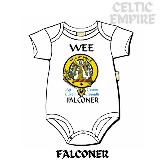 Falconer Scottish Family Clan Crest Baby Jumper