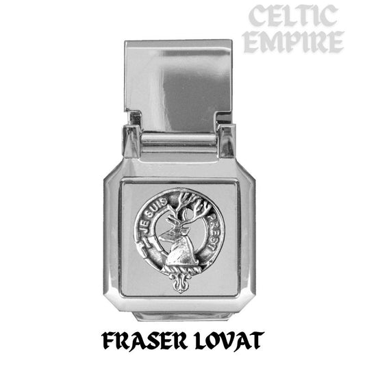 Fraser Lovat Scottish Family Clan Crest Money Clip