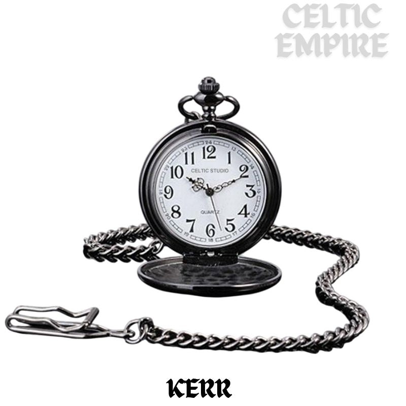 Kerr Scottish Family Clan Crest Pocket Watch