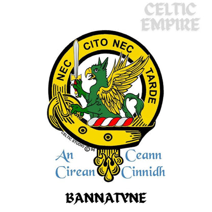 Bannatyne Family Scottish Clan Crest Baby Jumper