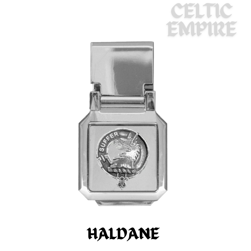 Haldane Scottish Family Clan Crest Money Clip