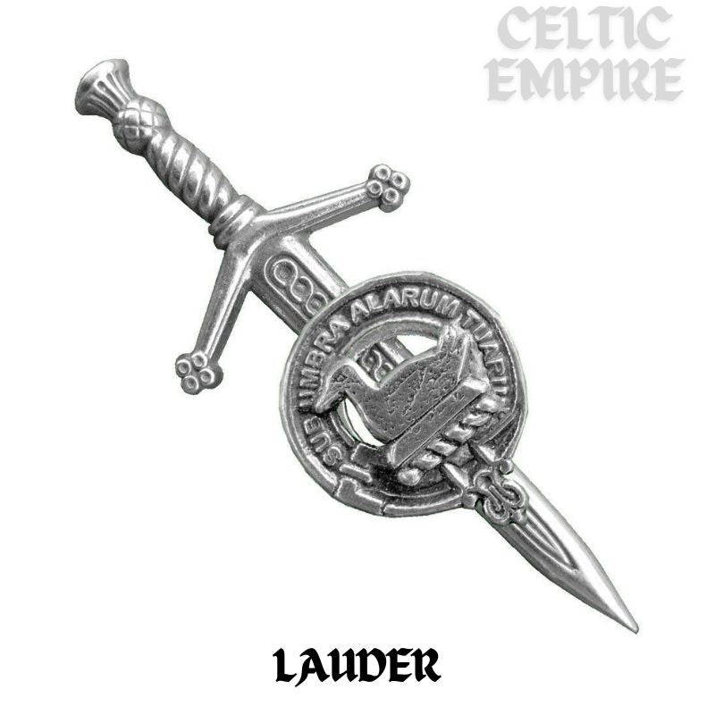 Lauder Scottish Small Family Clan Kilt Pin