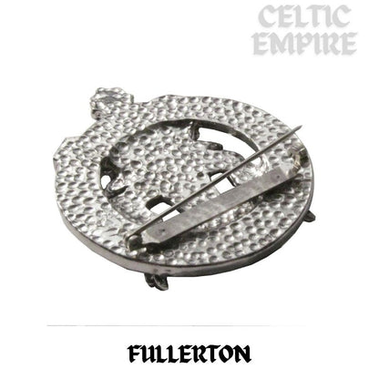 Fullerton Family Clan Crest Scottish Cap Badge