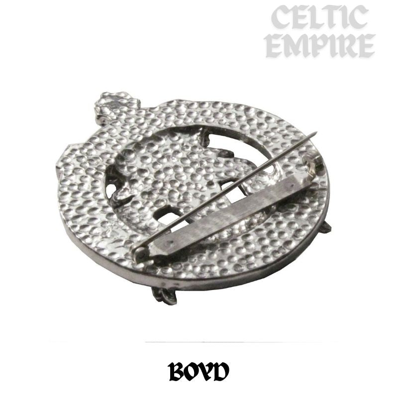 Boyd Family Clan Crest Scottish Cap Badge