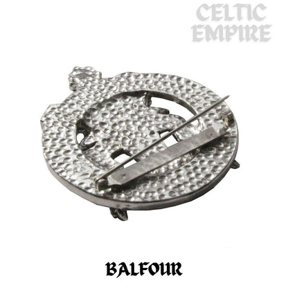 Balfour Family Clan Crest Scottish Cap Badge