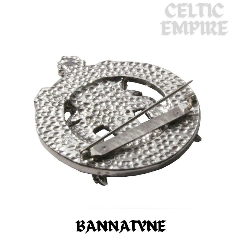 Bannatyne Family Clan Crest Scottish Cap Badge