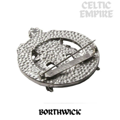 Borthwick Family Clan Crest Scottish Cap Badge