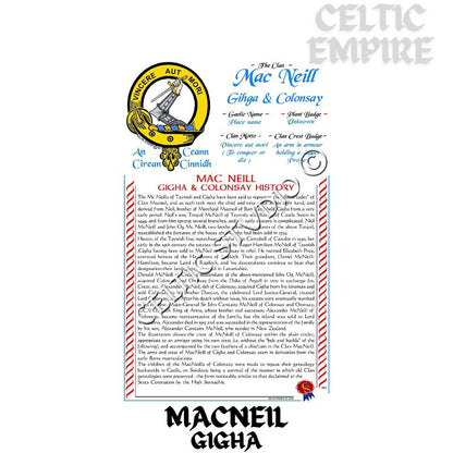 MacNeill (Gigha) Scottish Family Clan History