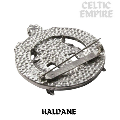 Haldane Family Clan Crest Scottish Cap Badge