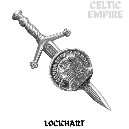 Lockhart Scottish Small Family Clan Kilt Pin