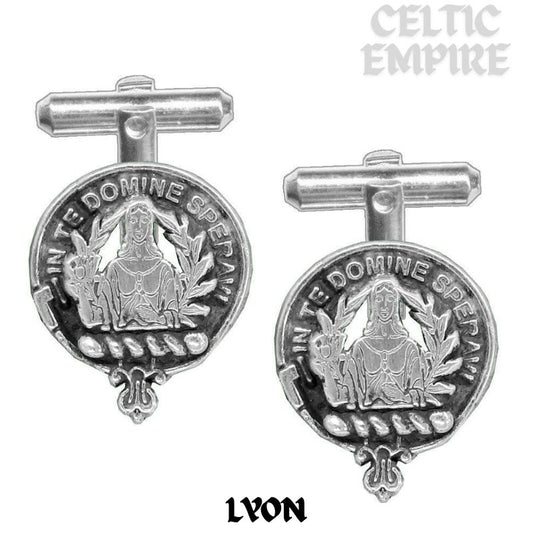 Lyon Scottish Family Clan Crest Cufflinks
