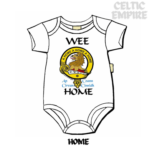Home Scottish Family Clan Crest Baby Jumper