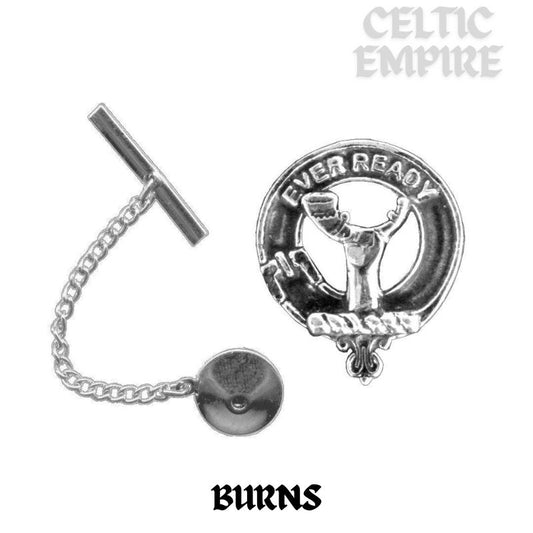 Burns Family Clan Crest Scottish Tie Tack/ Lapel Pin