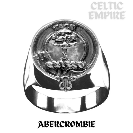 Abercrombie Scottish Family Clan Crest Ring