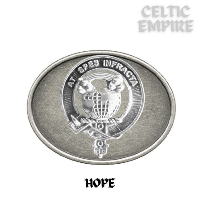 Hope Family Clan Crest Regular Buckle