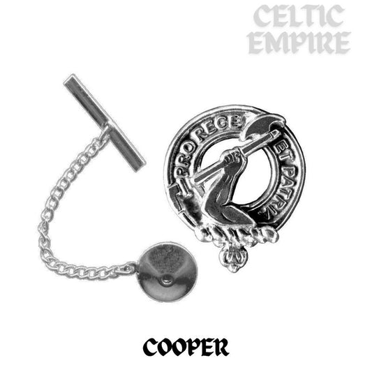 Cooper Family Clan Crest Scottish Tie Tack/ Lapel Pin